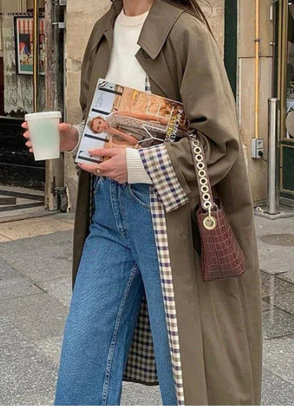 Lucia | Gabardina larga oversize