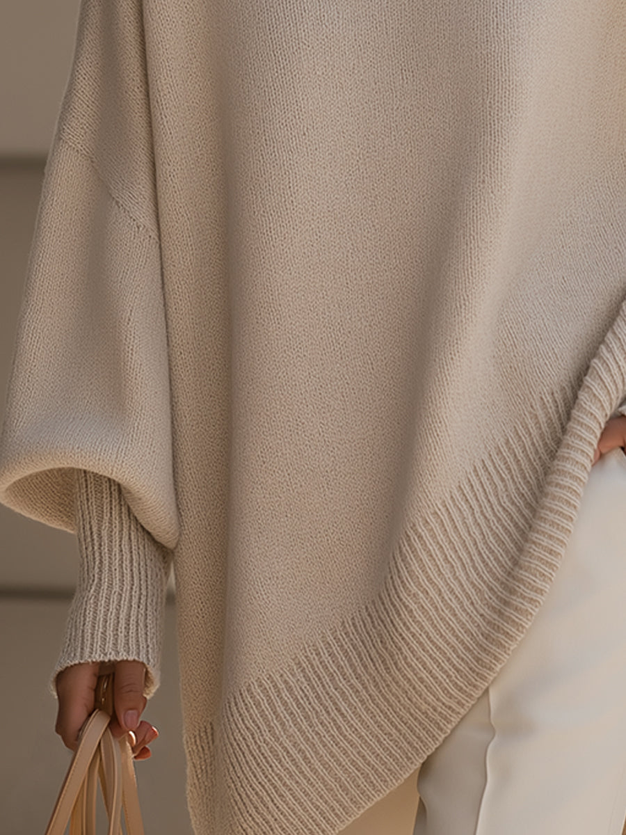 Ludovica | Cárdigan oversize de cuello amplio