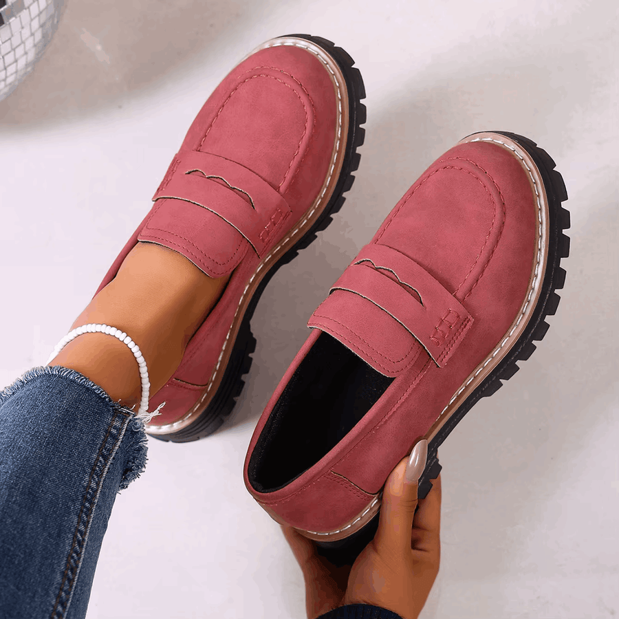 Elsa | Mocasines con plataforma