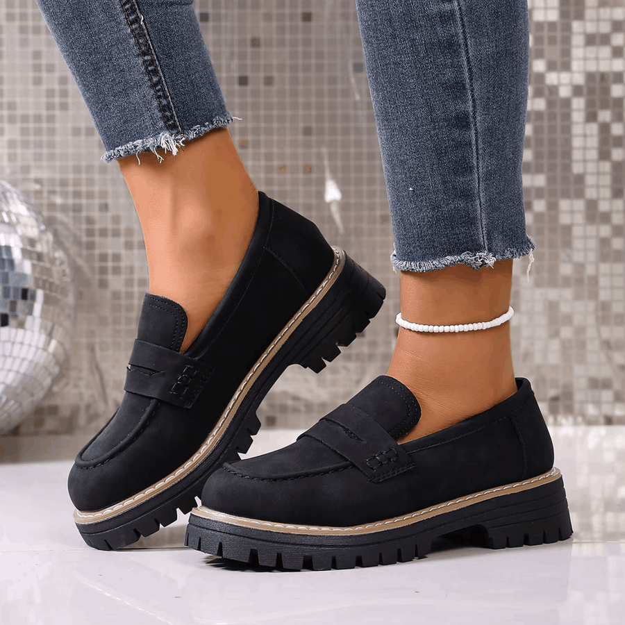 Elsa | Mocasines con plataforma