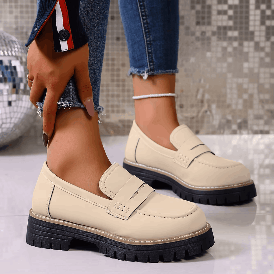 Elsa | Mocasines con plataforma