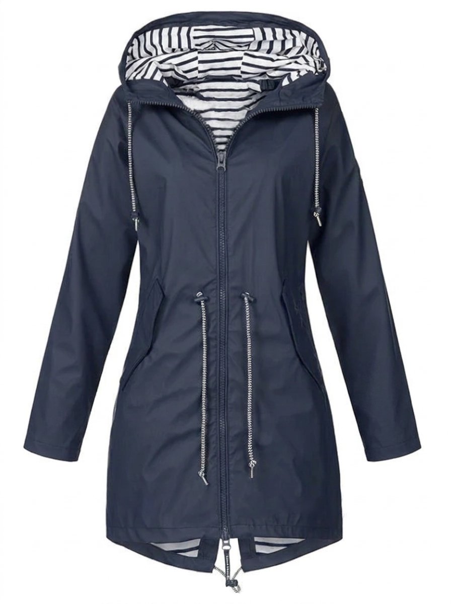 Margaret | Impermeable con capucha y cordón