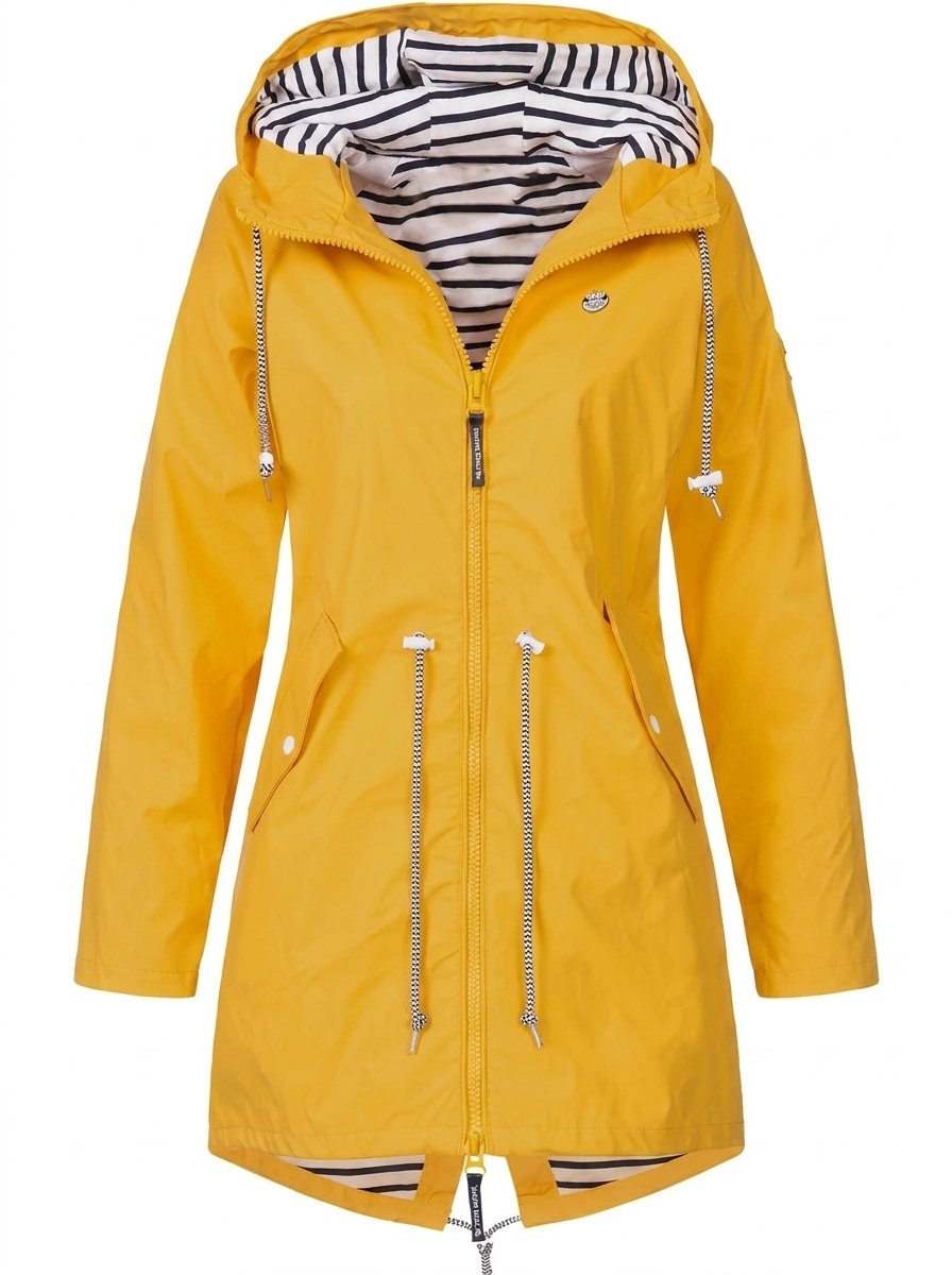 Margaret | Impermeable con capucha y cordón