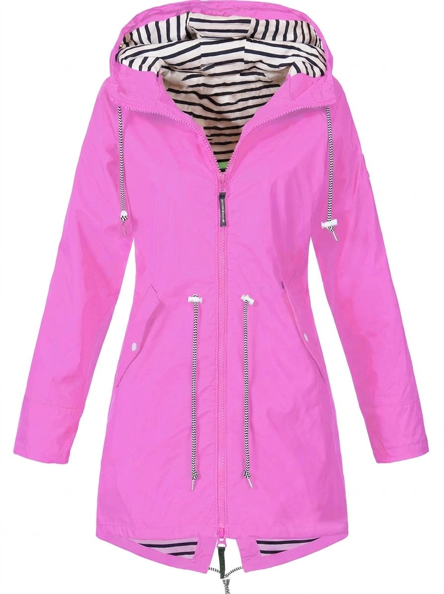 Margaret | Impermeable con capucha y cordón