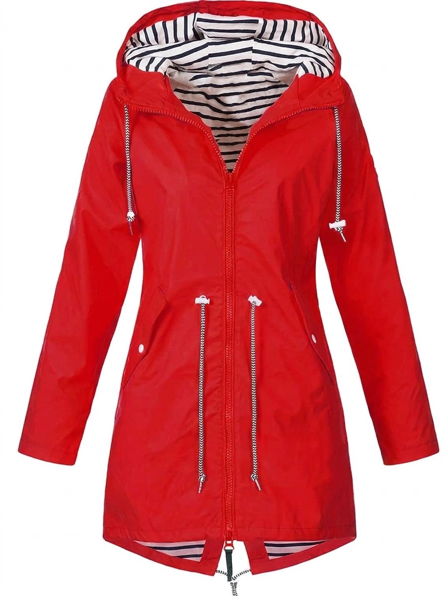 Margaret | Impermeable con capucha y cordón