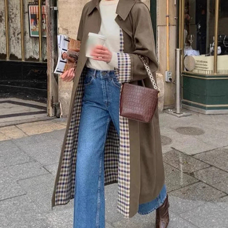 Lucia | Gabardina larga oversize